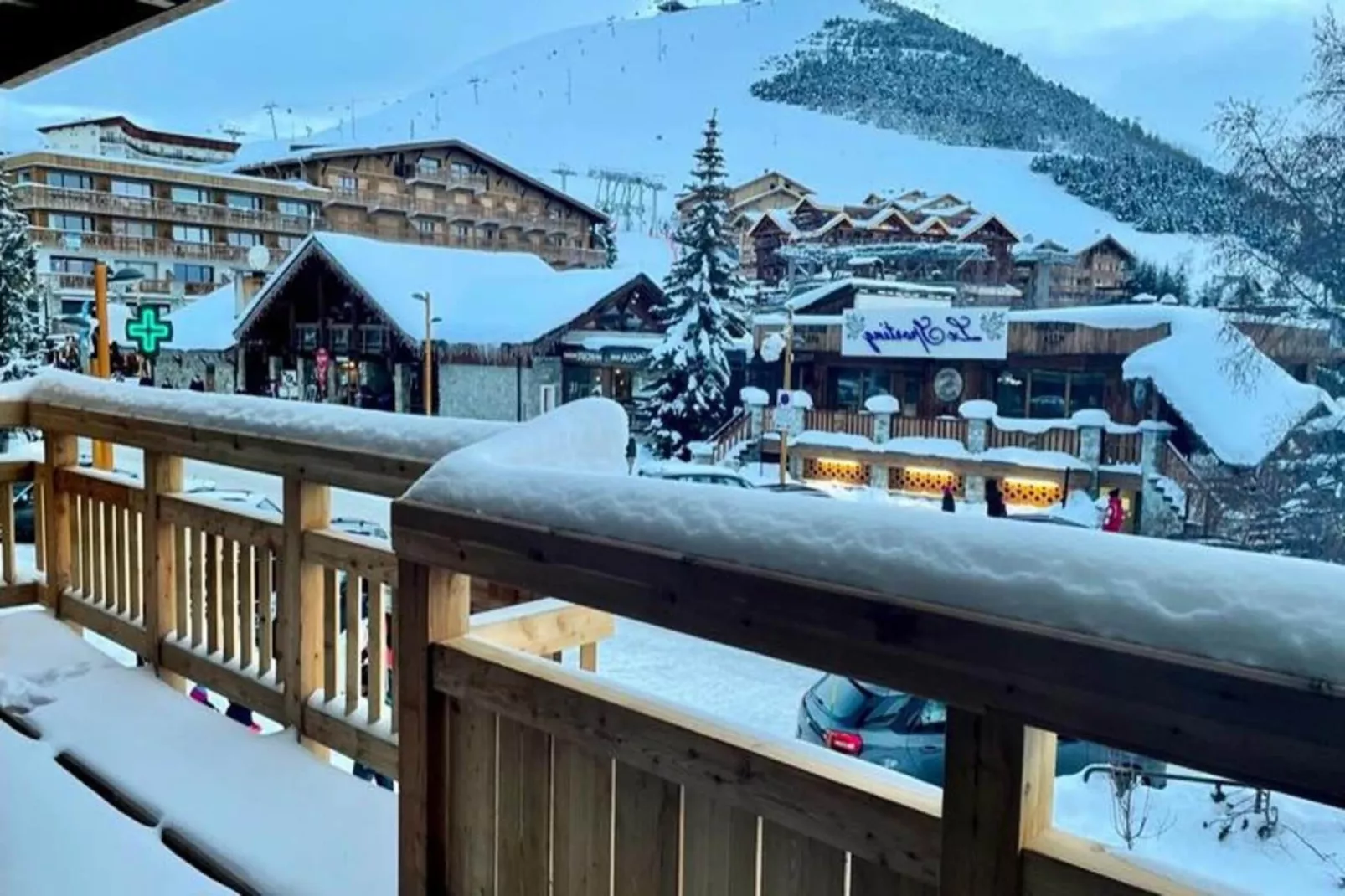 Résidence Res.de L'alpe - Terrasbalkon