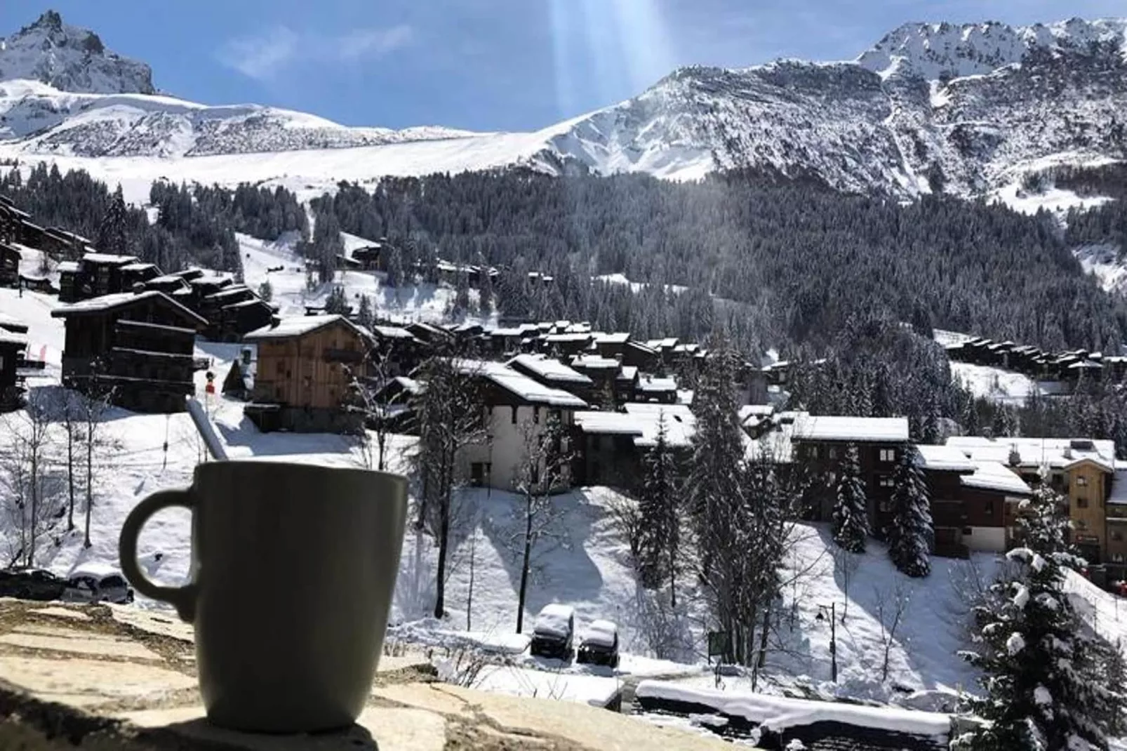 Résidence Clairiere-Gebied winter 1km