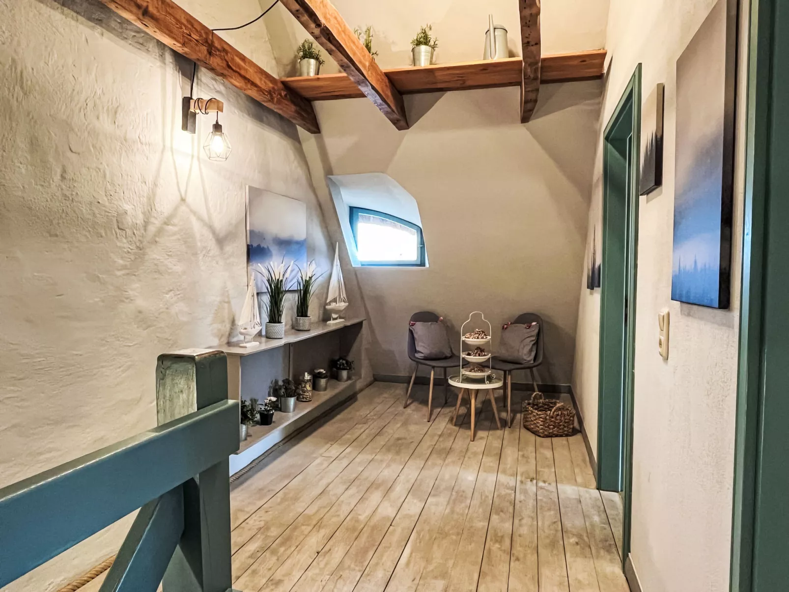 Reetgedecktes Ferienhaus Seelchen-Binnen