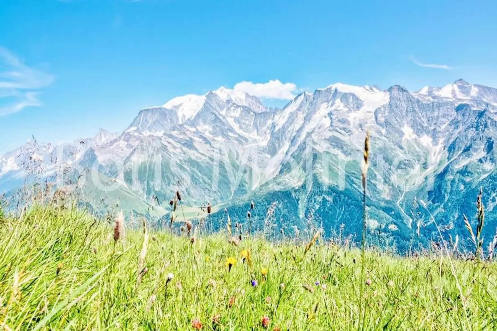 Résidence Les Aiguilles - Bat Vorassay-Uitzicht winter