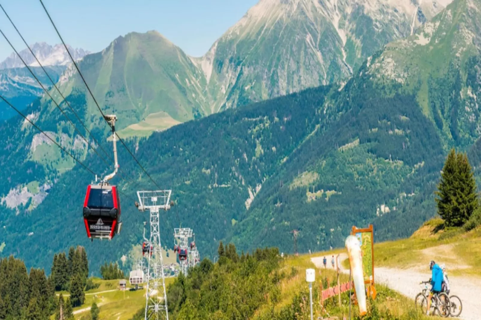 Résidence Bel'aval-Gebied winter 1km