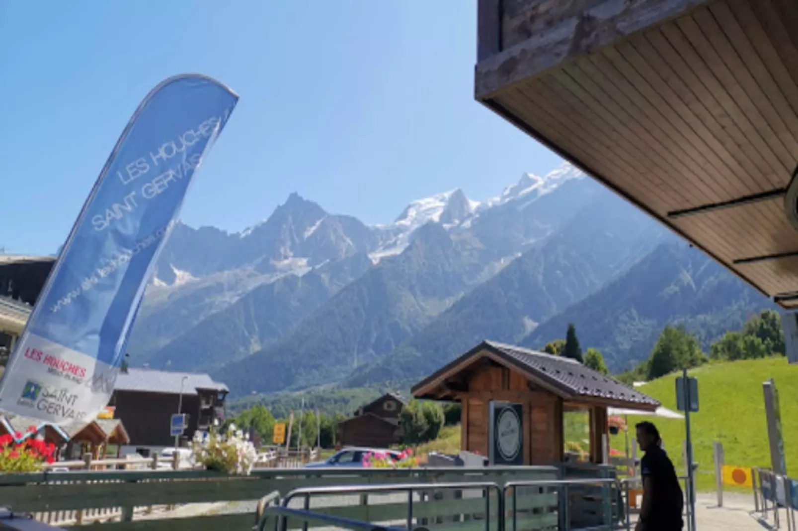 Résidence Les Houches Villages-Buitenkant zomer