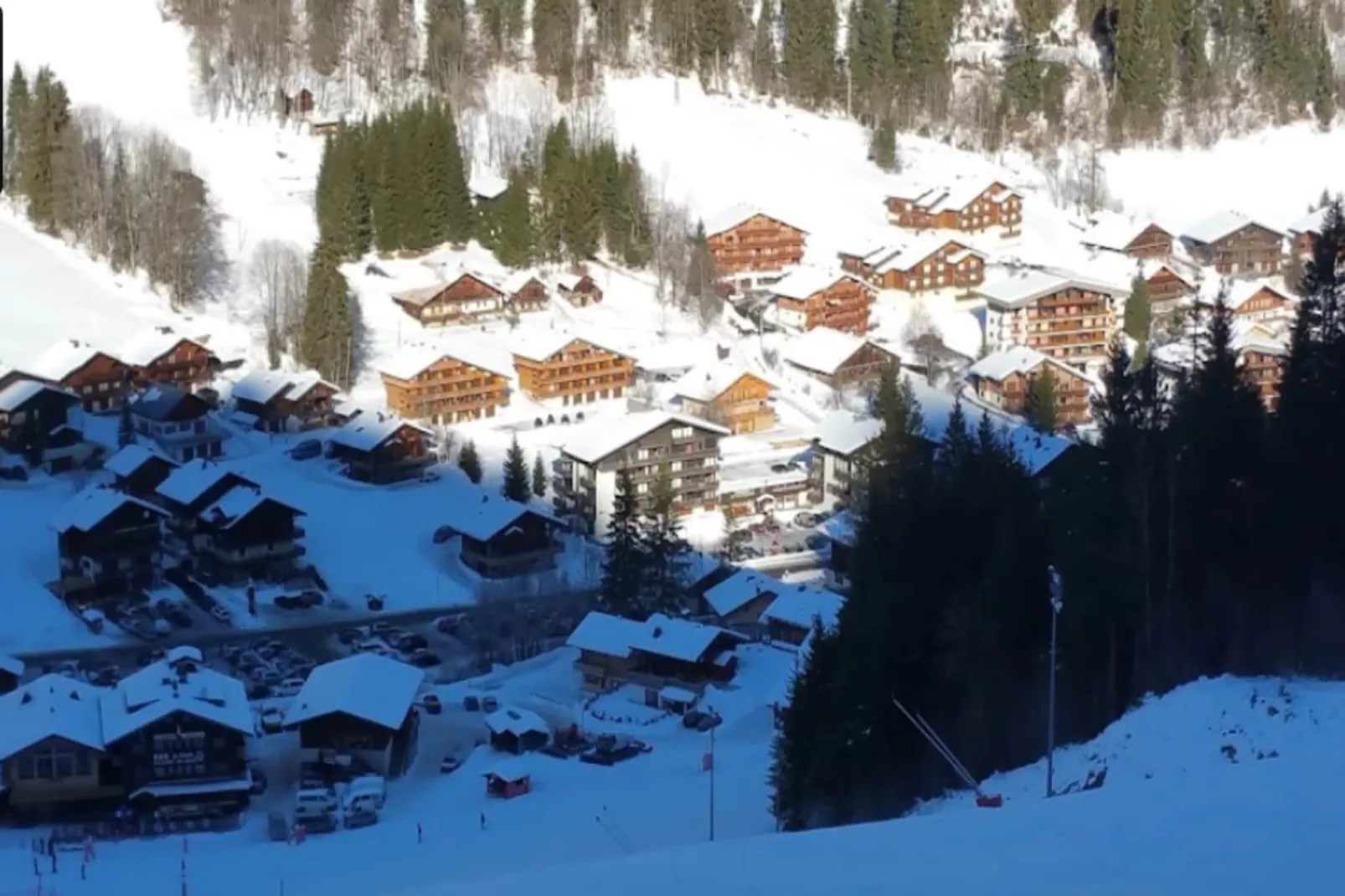 Résidence Les Campanules-Gebied winter 5km