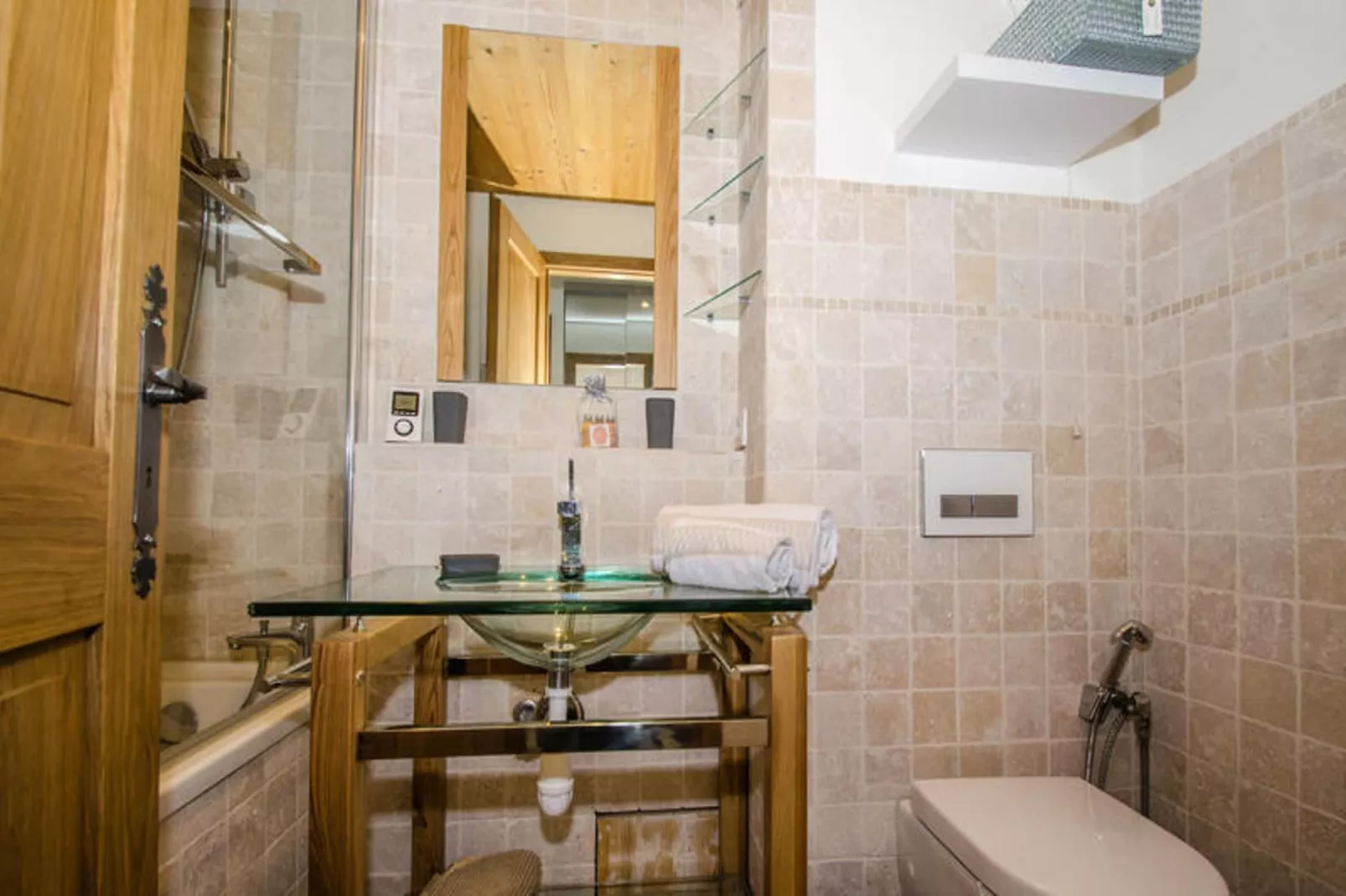 Résidence Les Deux Chamois-Badkamer