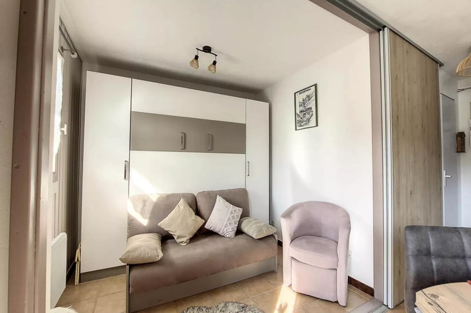 Appartements à Montriond-Woonkamer