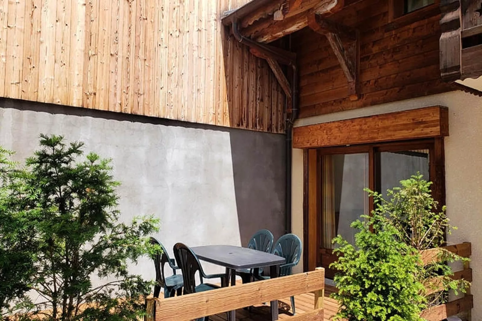 Appartements à Morzine-Terrasbalkon
