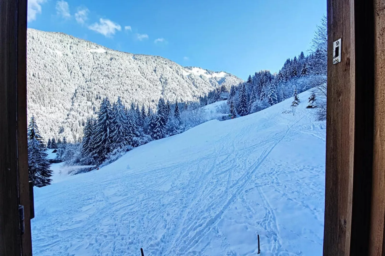 Appartements à Saint Jean d'Aulps-Uitzicht winter