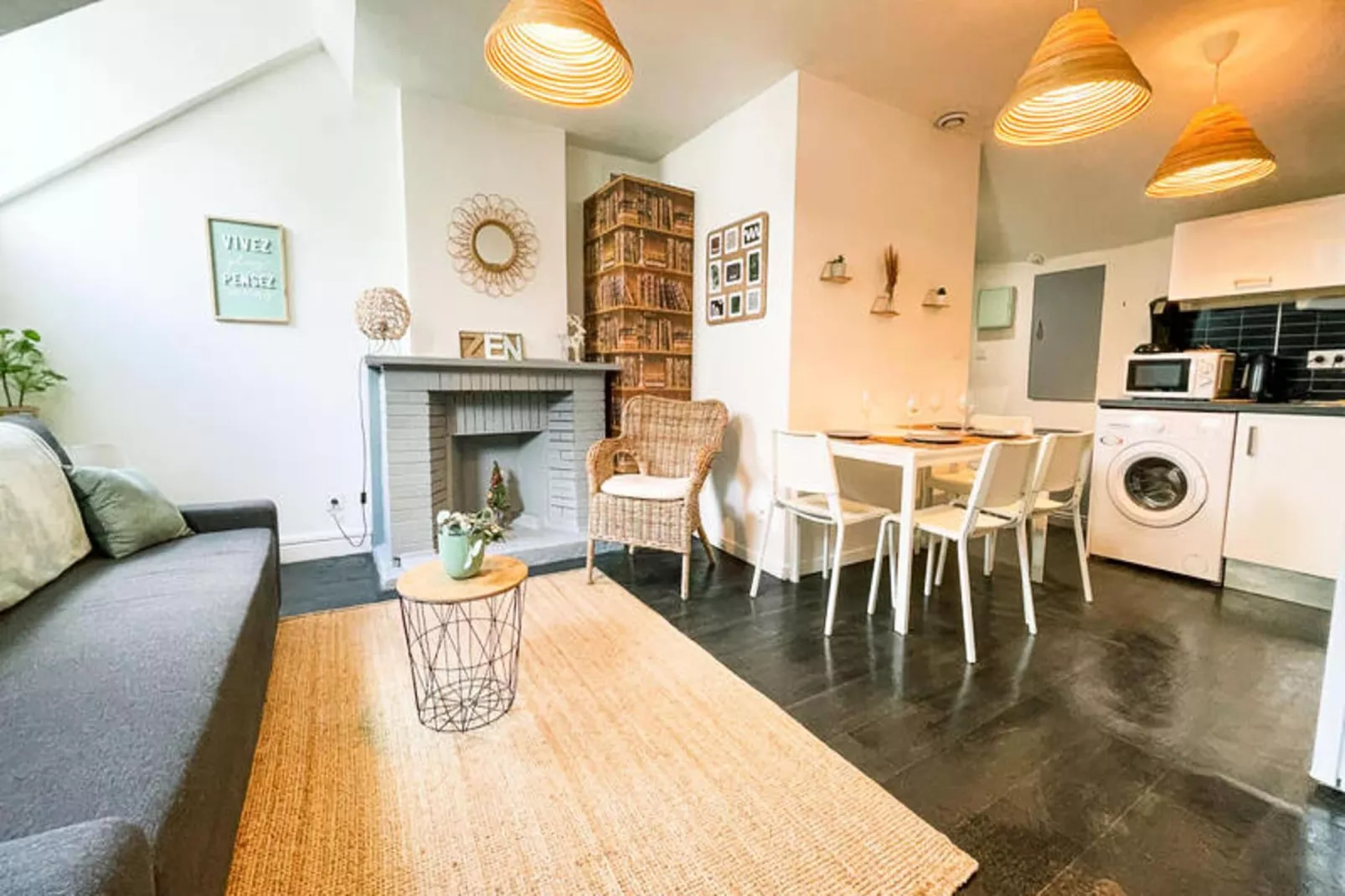 | Le Champo 🍀| T3 Proche Centre | 2 Chambres-Woonkamer