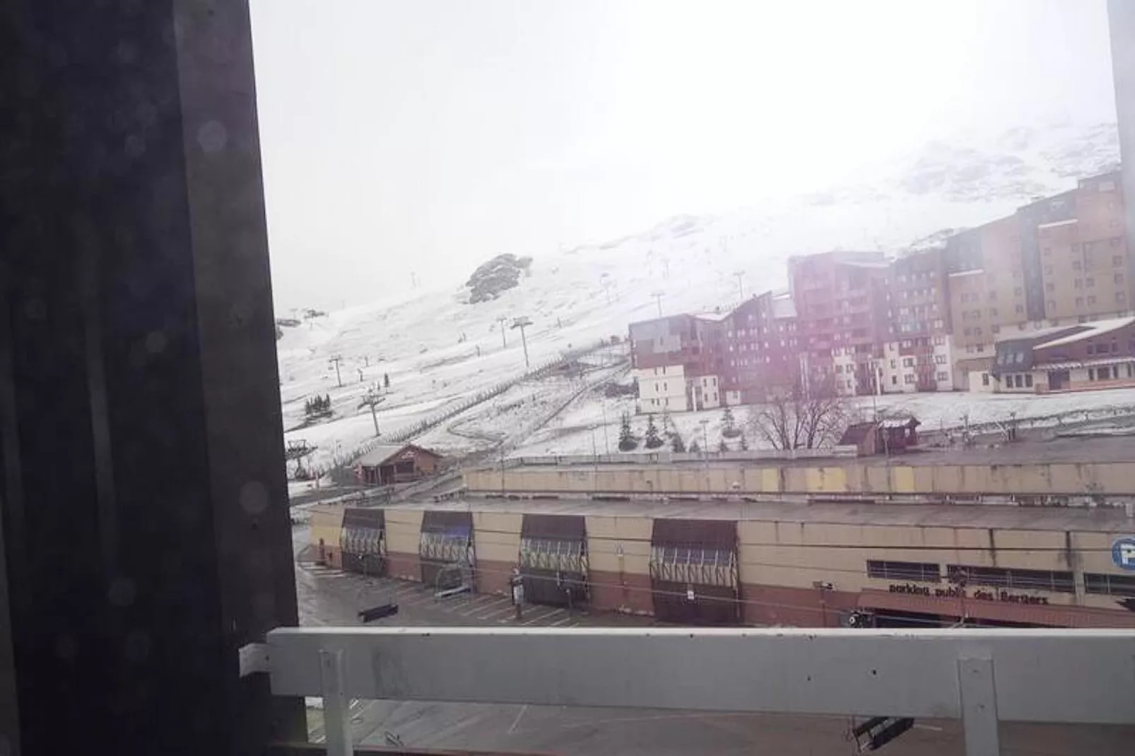 Résidence Bergers P&v-Uitzicht winter