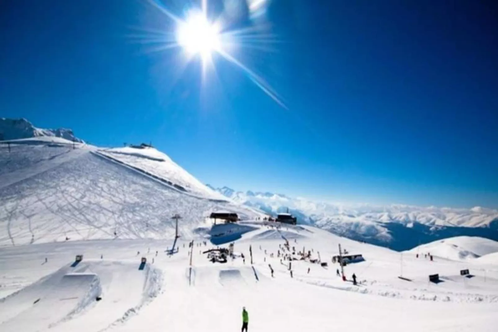 Résidence Aurette:neouvielle-Gebied winter 5km