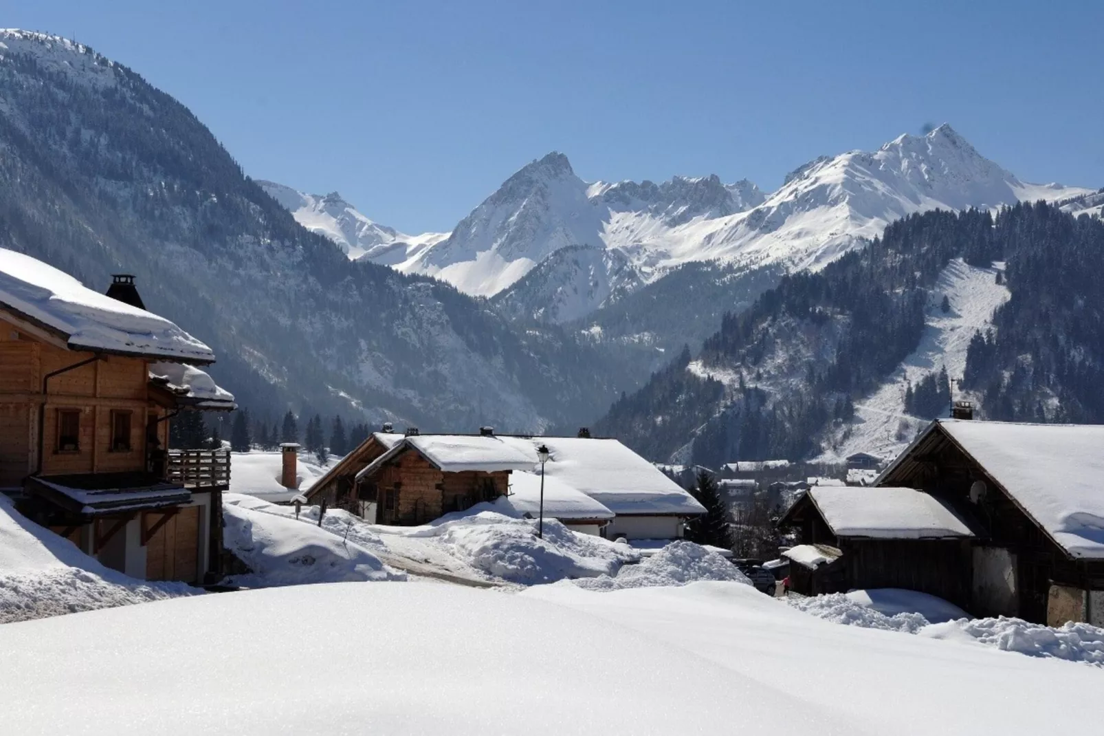 Résidence Les Cimes D'or A-Gebied winter 20km