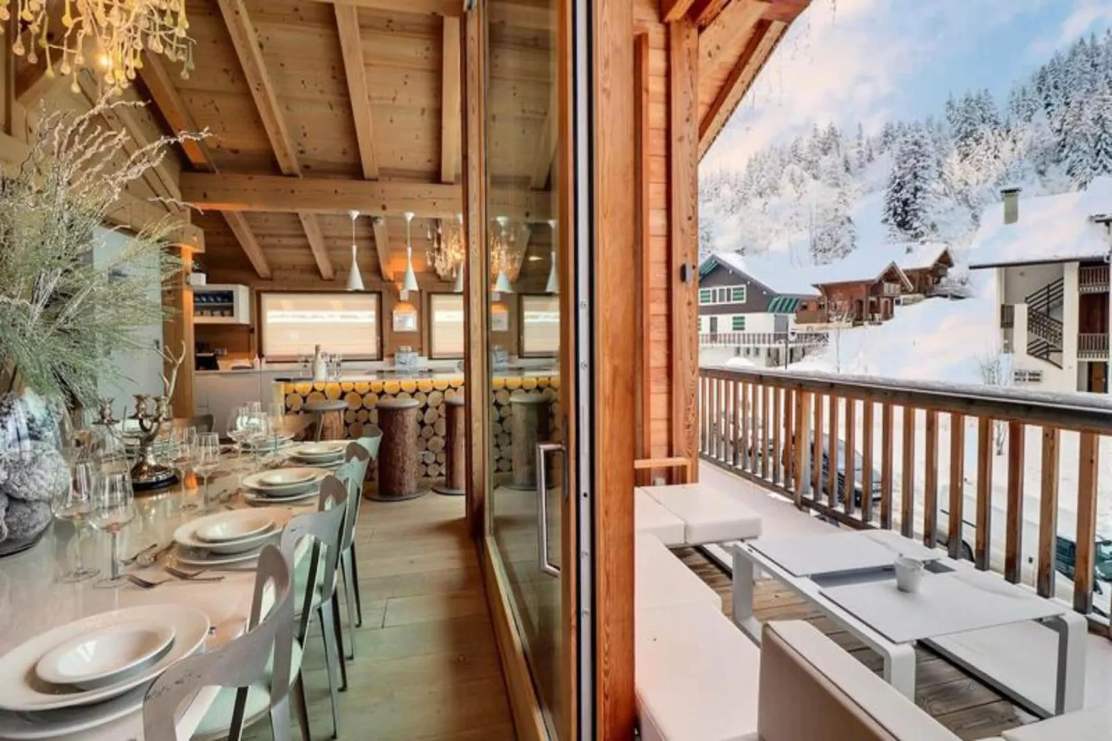 Résidence Explorer Meleze-Terrasbalkon