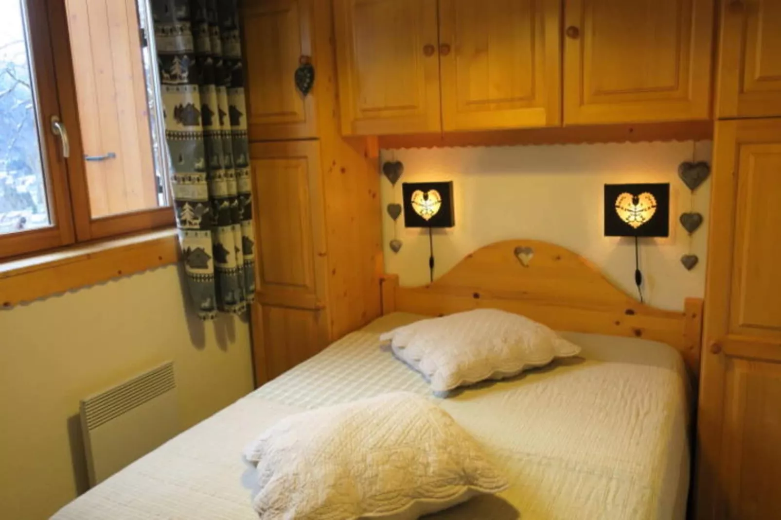 Résidence Les Balcons De Chatel-Uitzicht winter