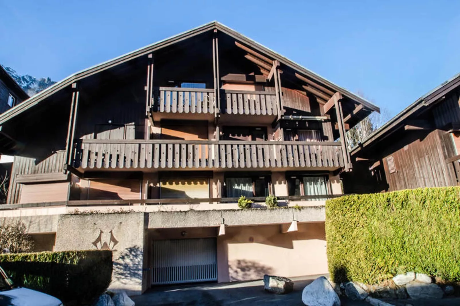 Résidence Les Deux Chamois-Buitenkant zomer