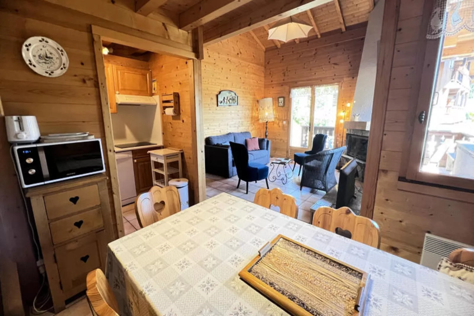 Chalets à La Clusaz-Buitenkant zomer