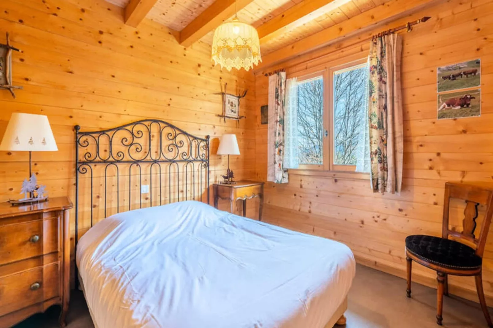 Chalet Gotty Joly L'bele-Slaapkamer