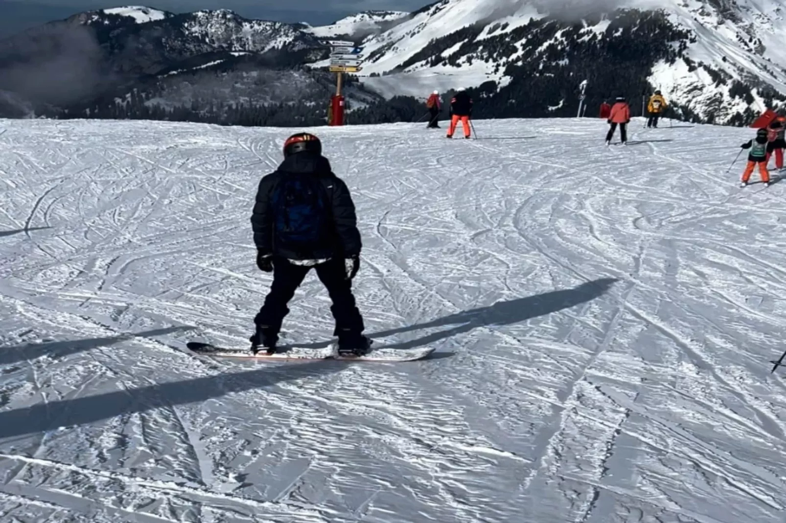 Résidence Le Sylvia-Gebied winter 5km