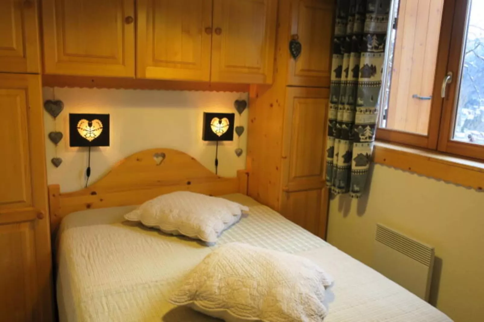 Résidence Les Balcons De Chatel-Uitzicht winter