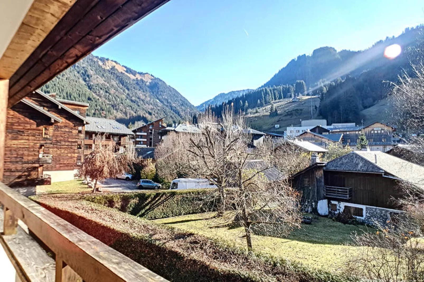 Appartements à Saint Jean d'Aulps-Terrasbalkon