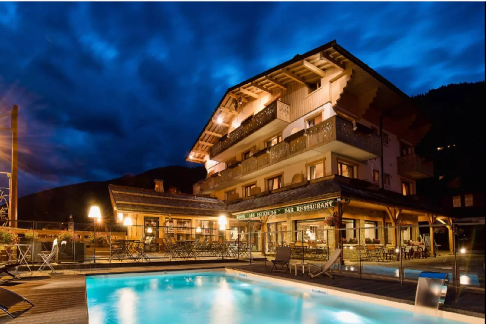 Résidence Choucas-Gebieden zomer 5km