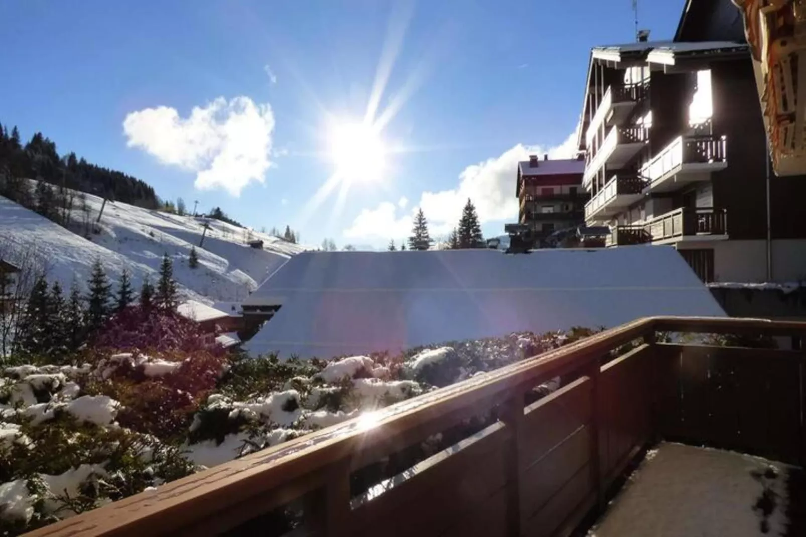 Résidence Pistes Du Soleil B-Woonkamer