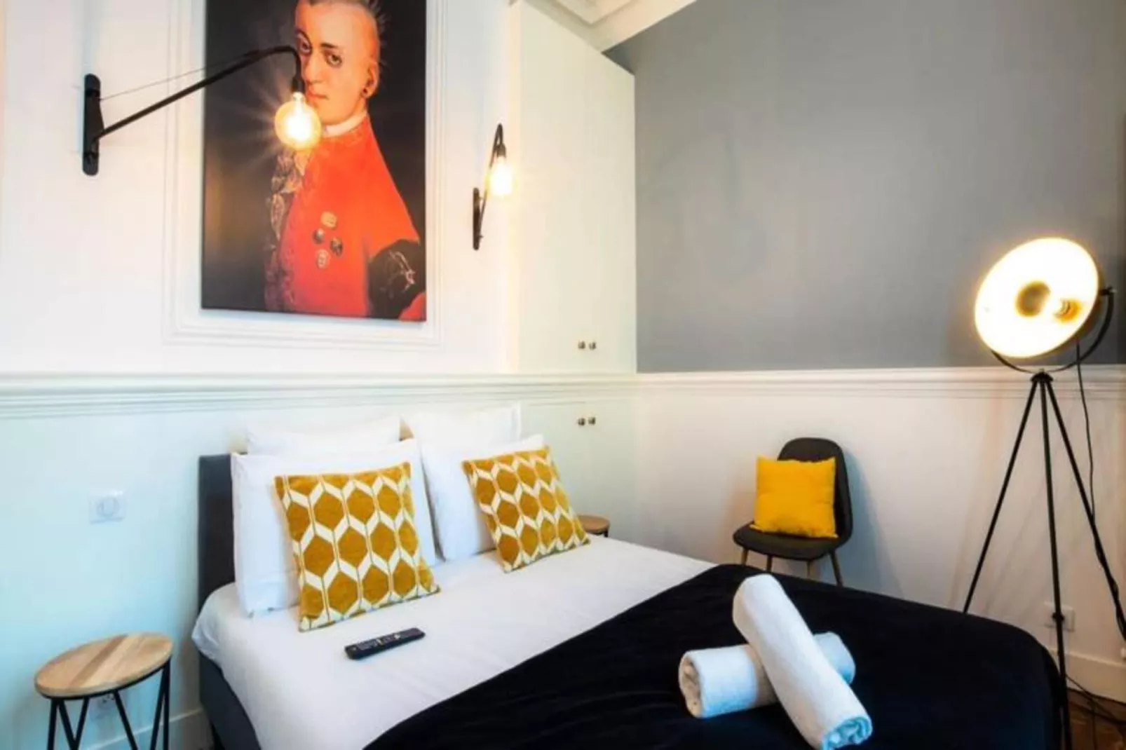 Appartement De Haut Standing Pour 6 Situ&eacute; Au Coeur Du Centre Historique-Slaapkamer