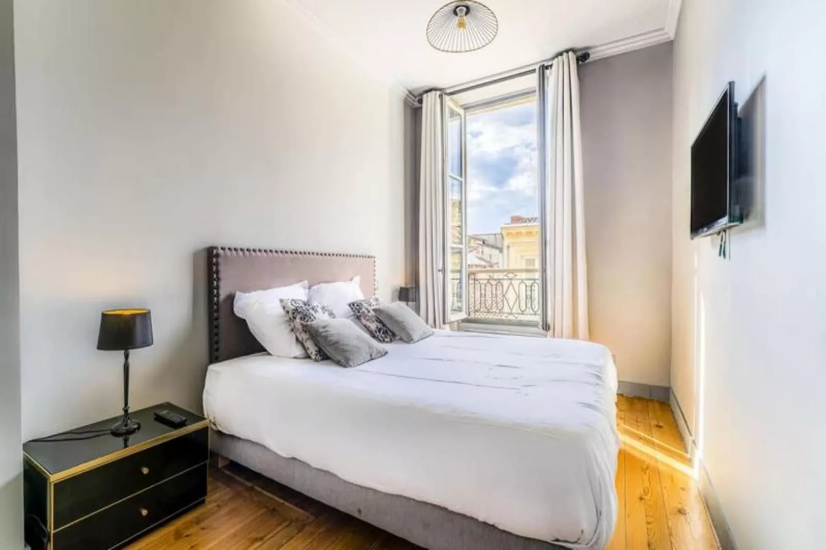 Superbe Appartement Pour 5 Personnes Id&eacute;alement Situ&eacute; Place Gambetta-Slaapkamer