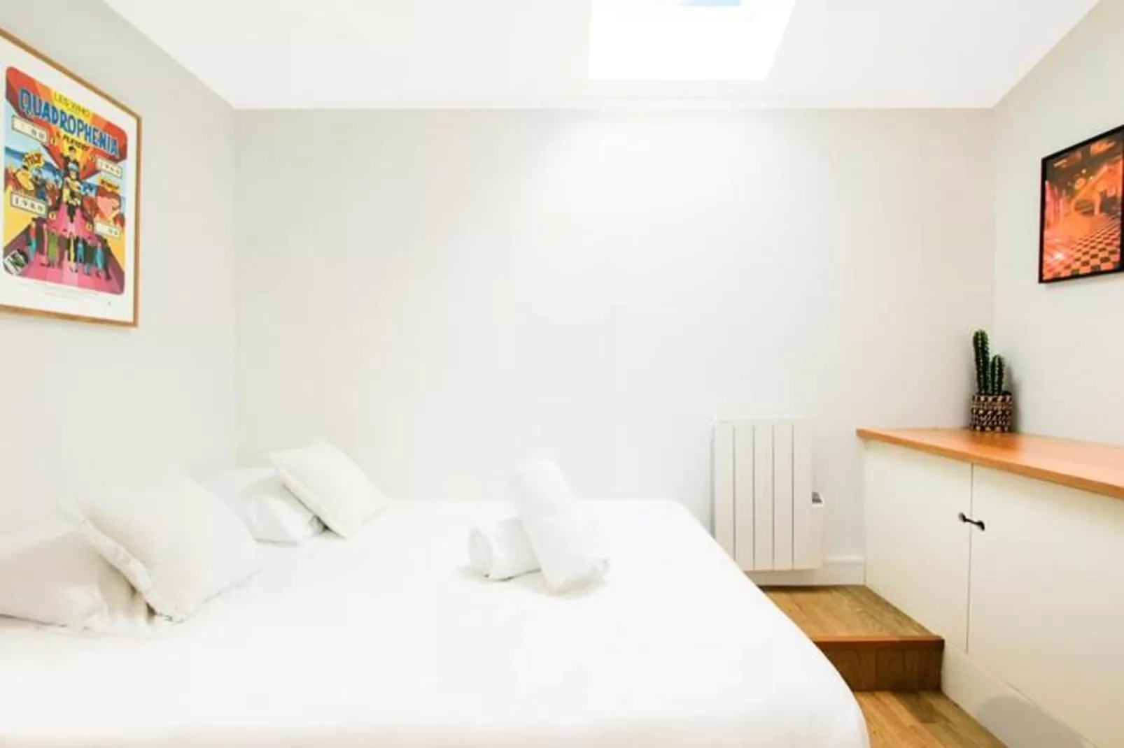 Superbe Maison Au Coeur De La Ville &agrave; Deux Pas De La C&ocirc;te Des Basques-Slaapkamer