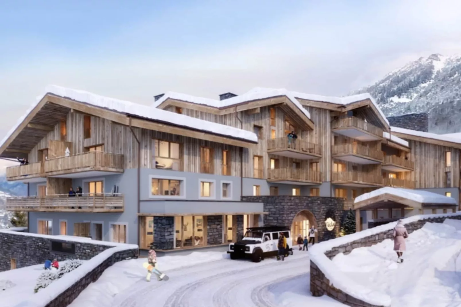 Quartier La Forêt - maeva Home-Gebied winter 5km