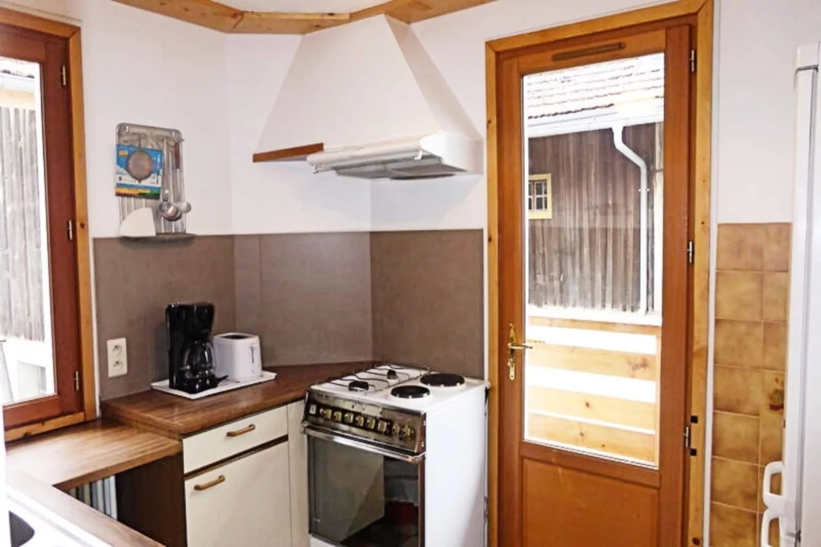 Chalet Pylone-Buitenkant zomer