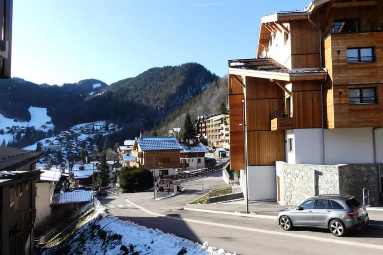 Appartements à La Clusaz-Buitenkant zomer