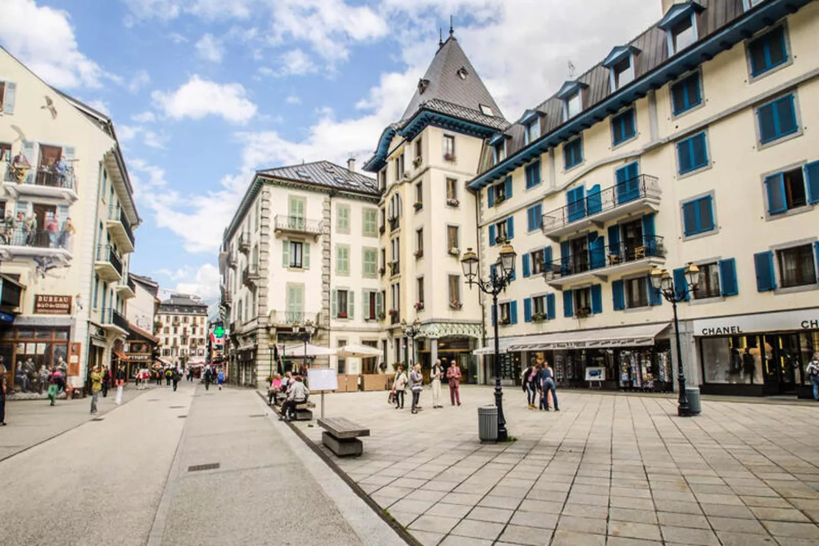 Résidence Pavilon-Gebieden zomer 1km