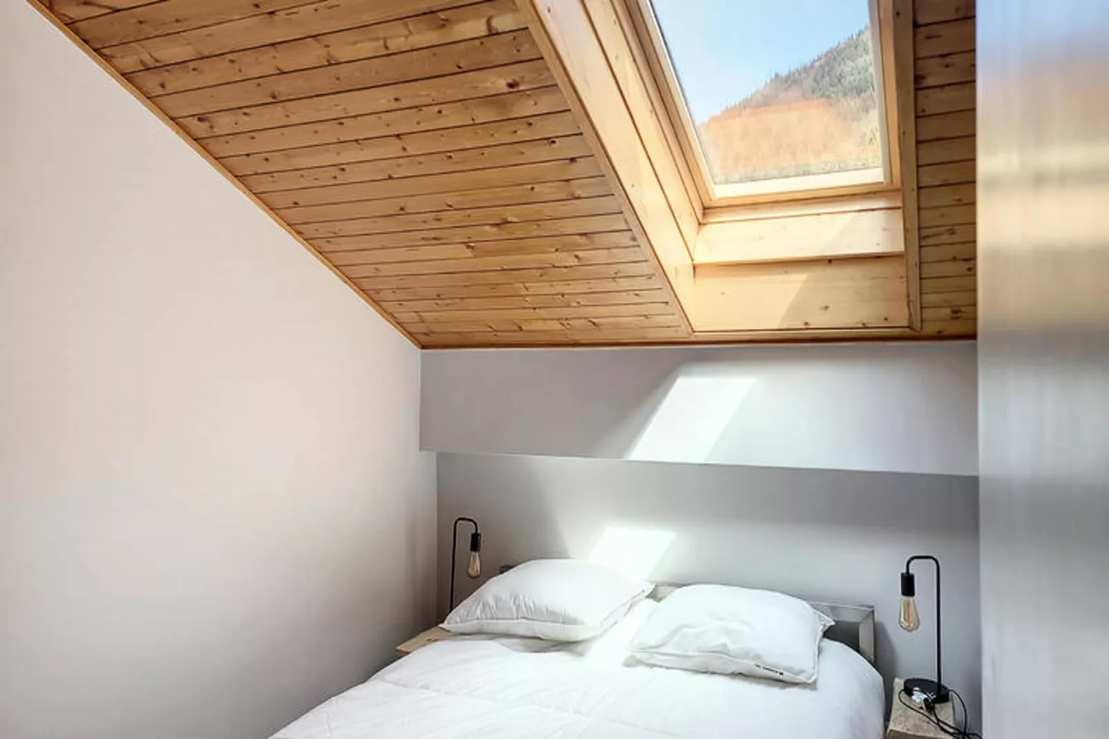 Appartements à Saint Jean d'Aulps-Slaapkamer