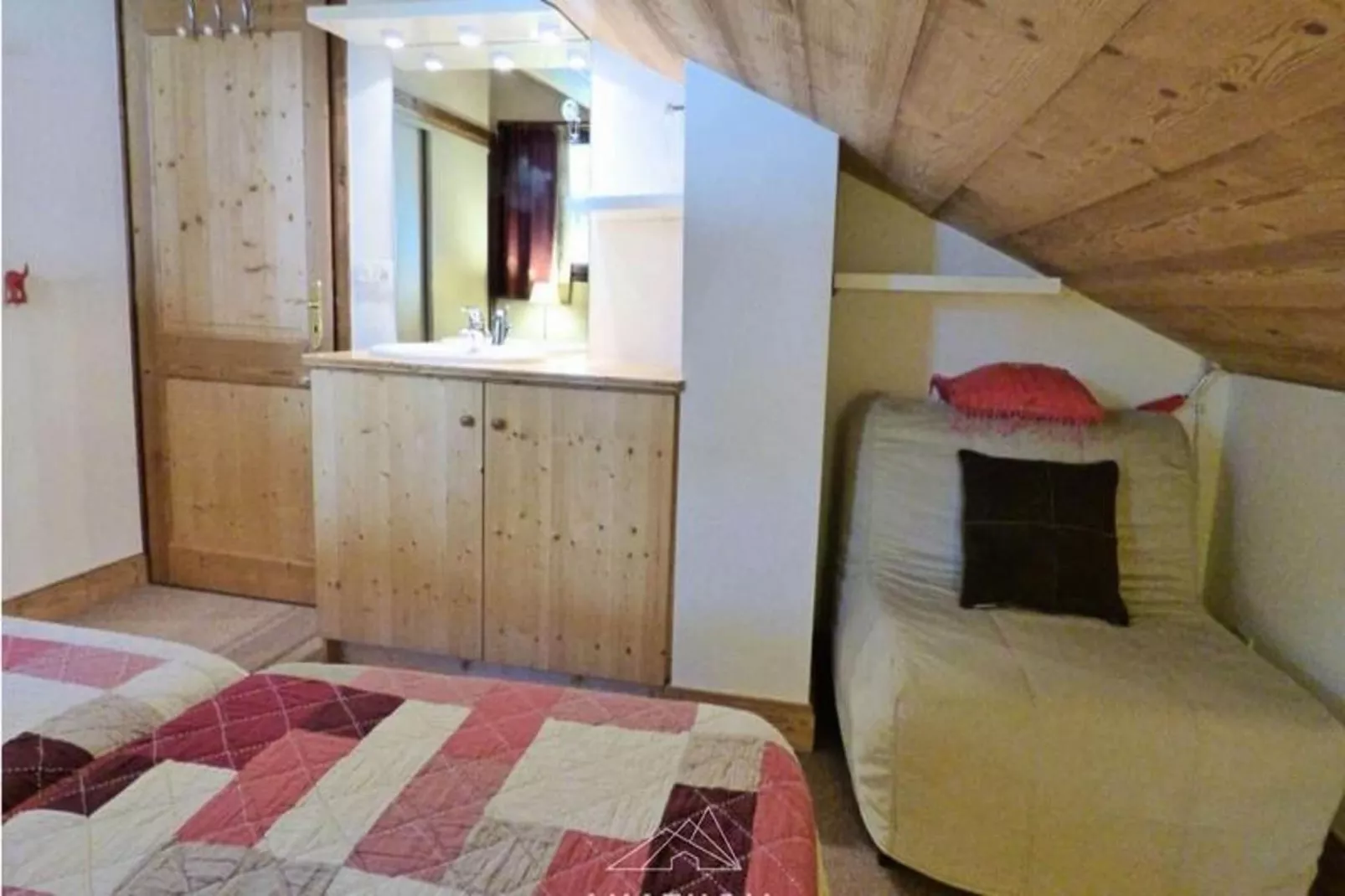 Résidence Les Ecrins-Slaapkamer