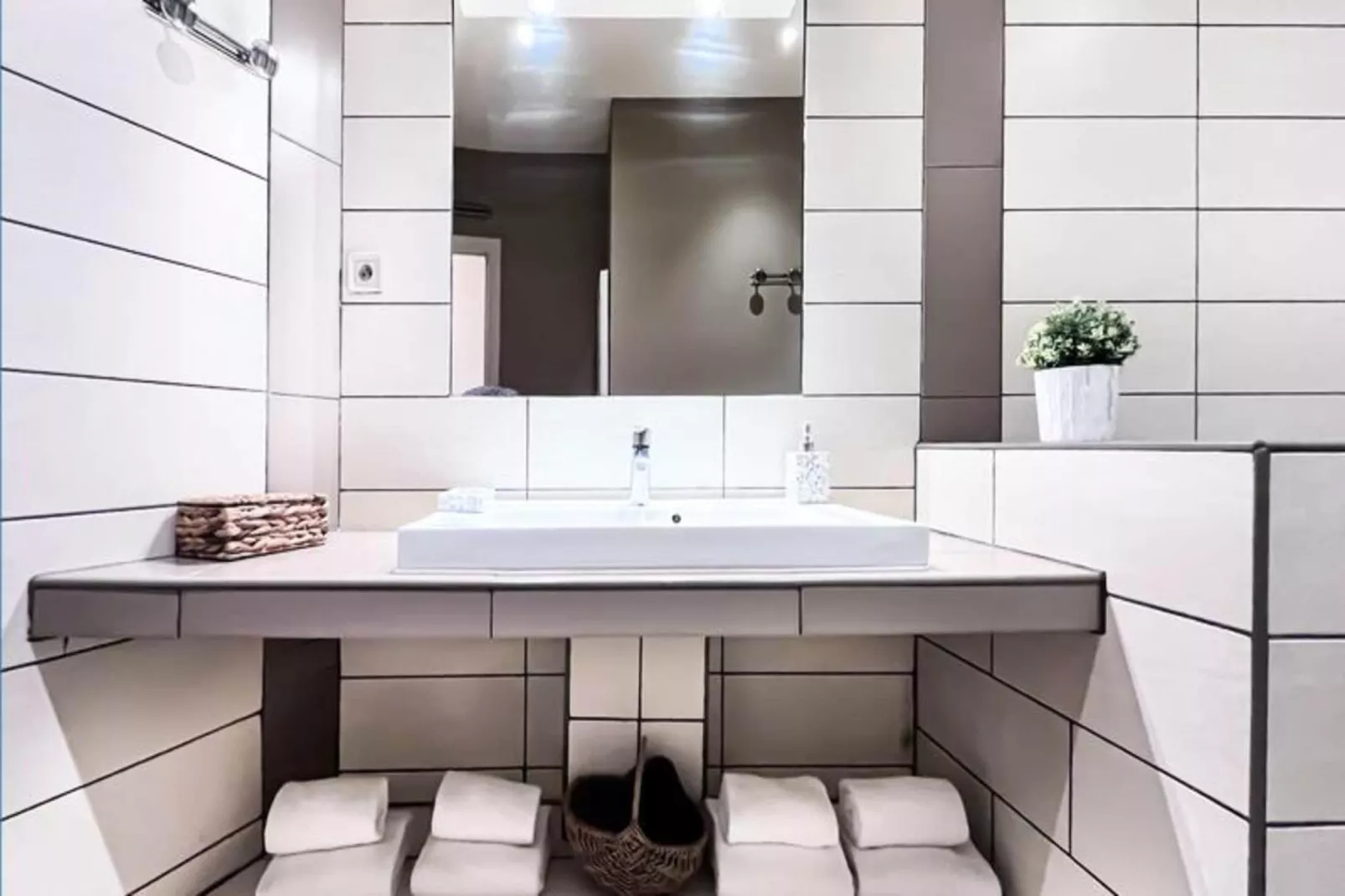 Charmant Appartement Pour 4 Dans Le Centre Ville De Bordeaux-Badkamer