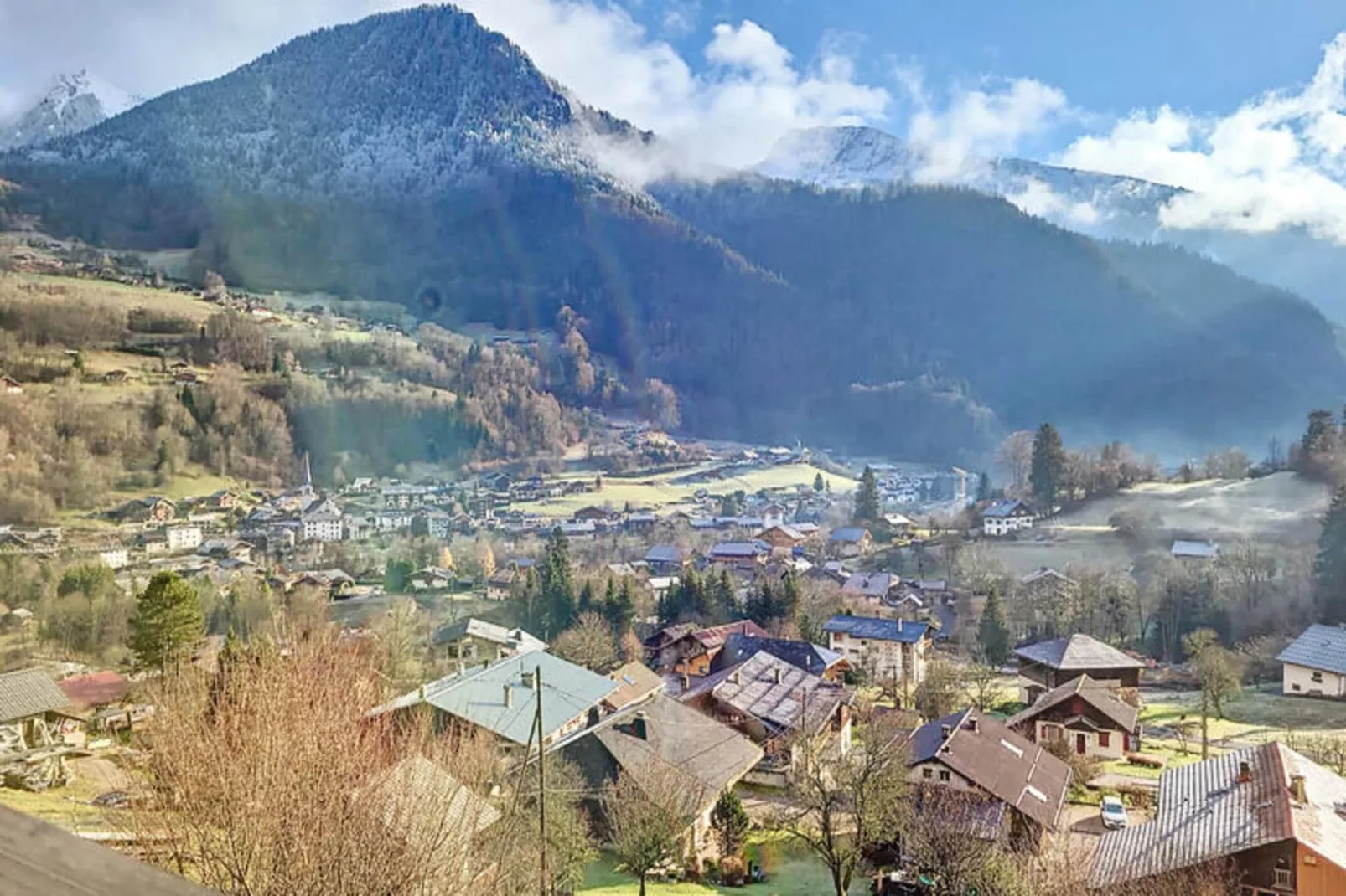 Appartements à Saint Jean d'Aulps-Uitzicht zomer