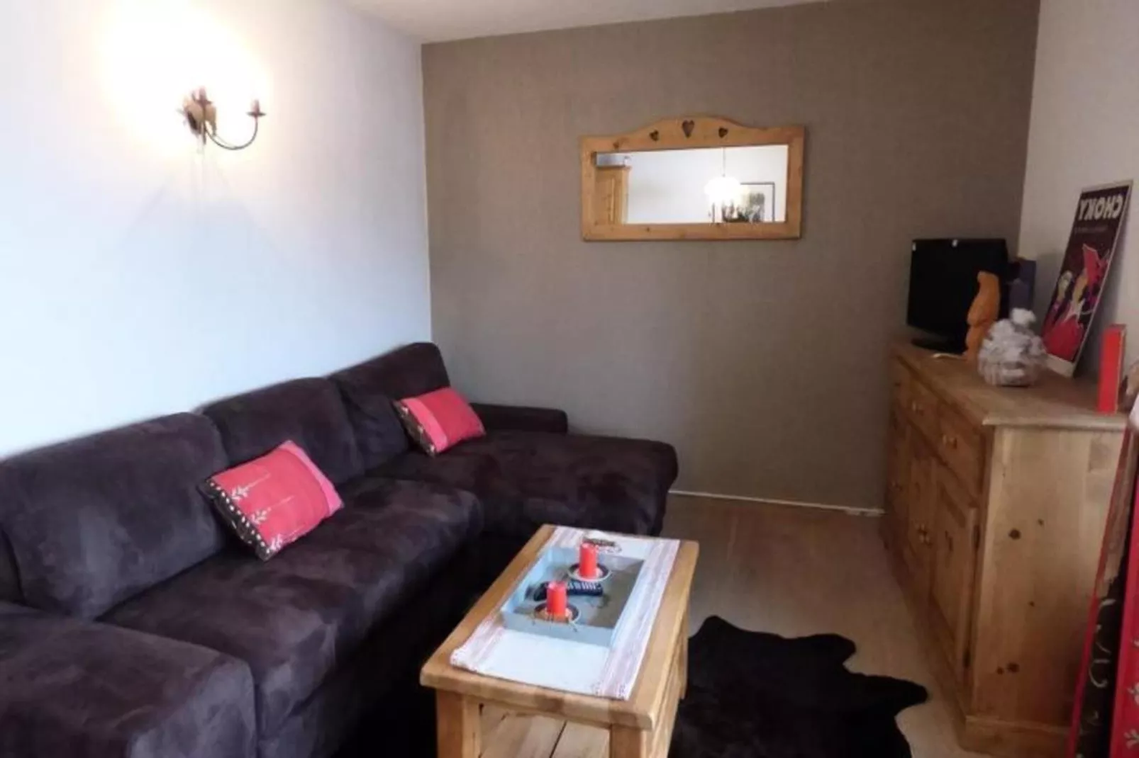 Résidence Pistes Du Soleil B-Woonkamer