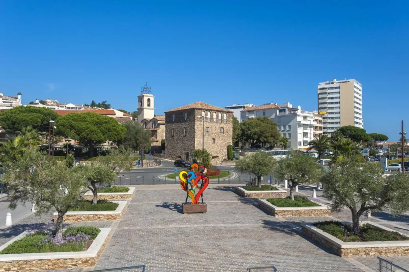 Résidence El Cantarello-Gebieden zomer 1km