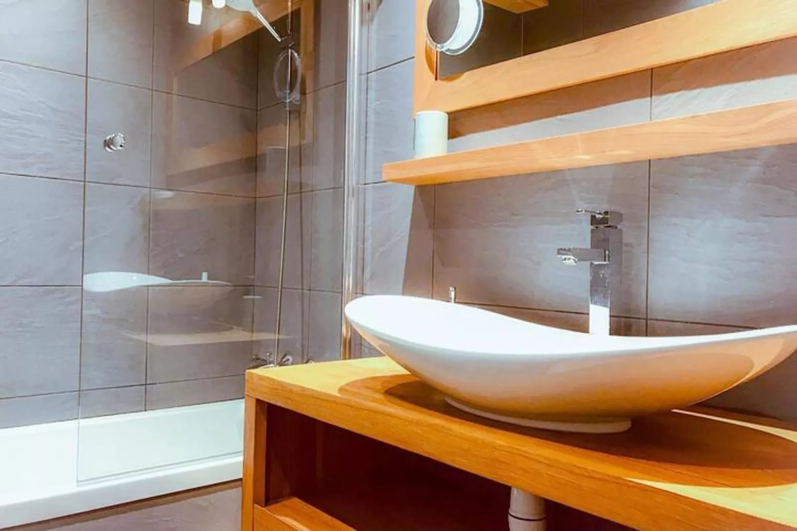 Résidence Bleuets-Badkamer