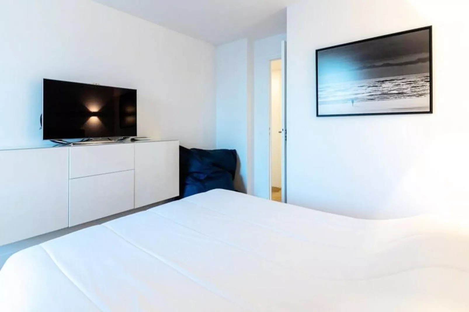 Résidence Sublime T2  Pour 4 Personnes, R&eacute;nov&eacute; Avec Piscine Tennis Parking Wifi-Slaapkamer