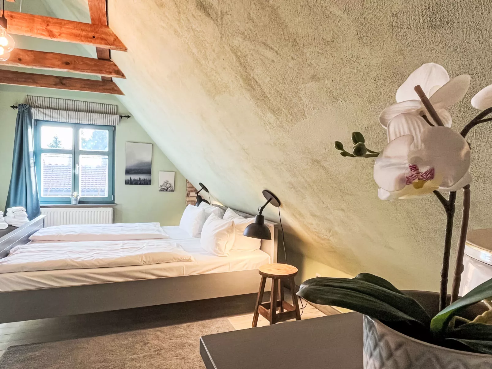 Reetgedecktes Ferienhaus Seelchen-Binnen