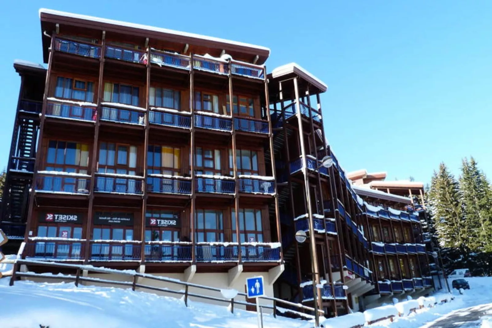 Résidence Aiguille Grive Bat Ii - Buitenkant zomer