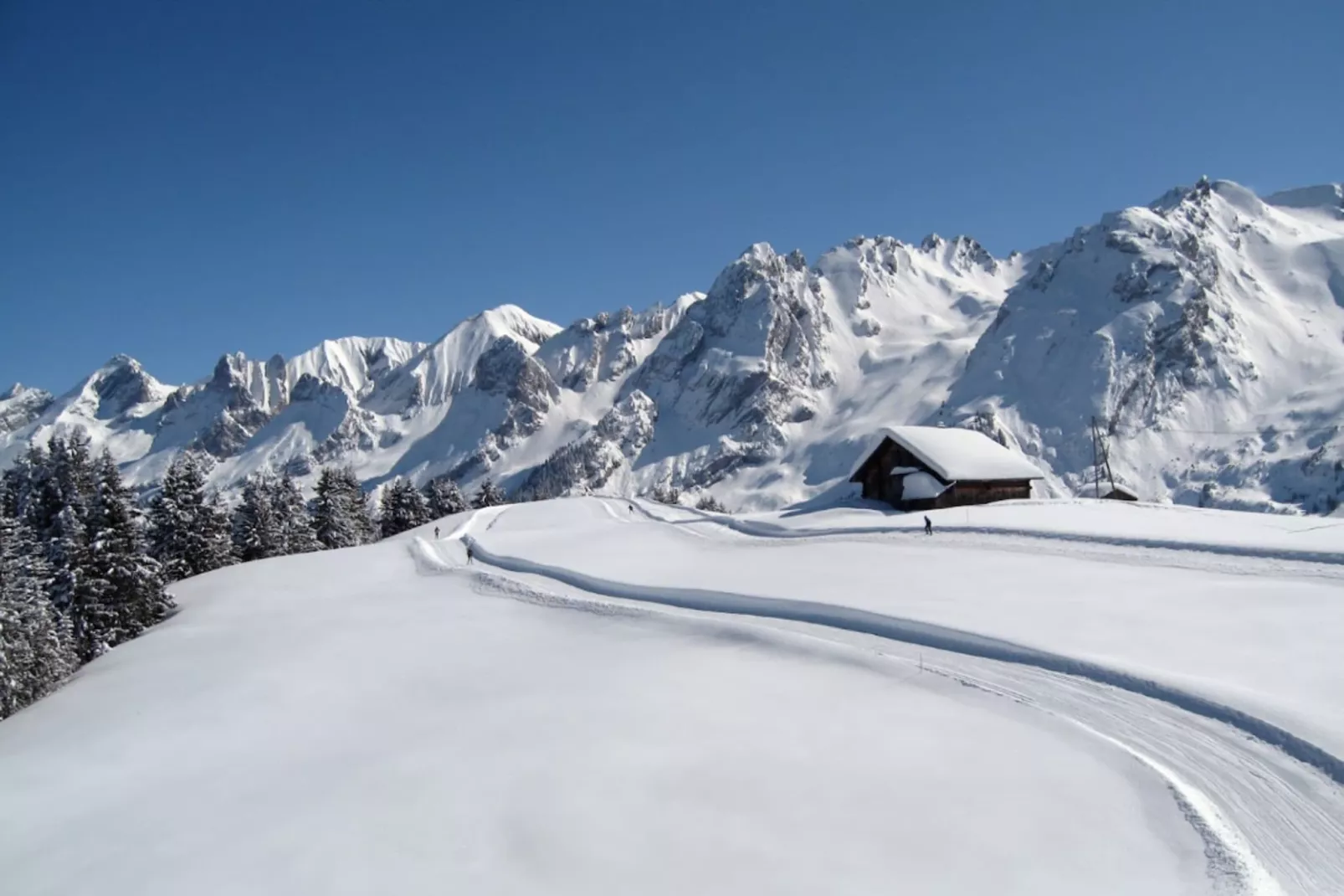 Résidence Samoyede-Gebied winter 1km