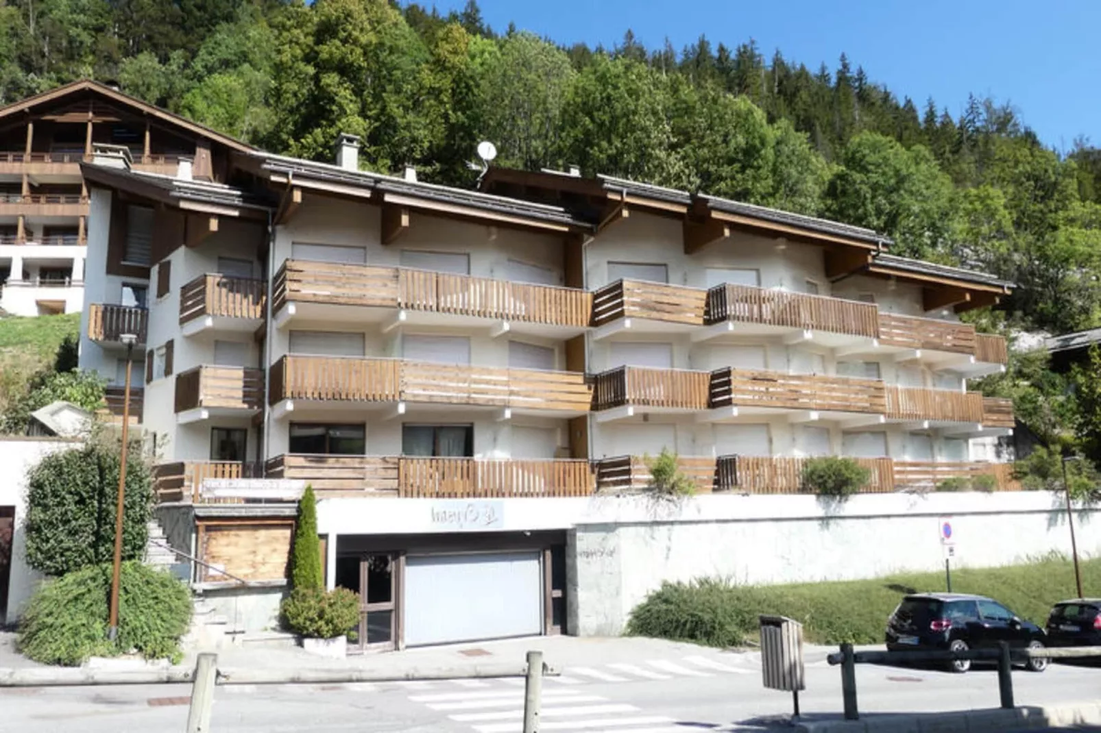 Appartements à La Clusaz-Buitenkant zomer