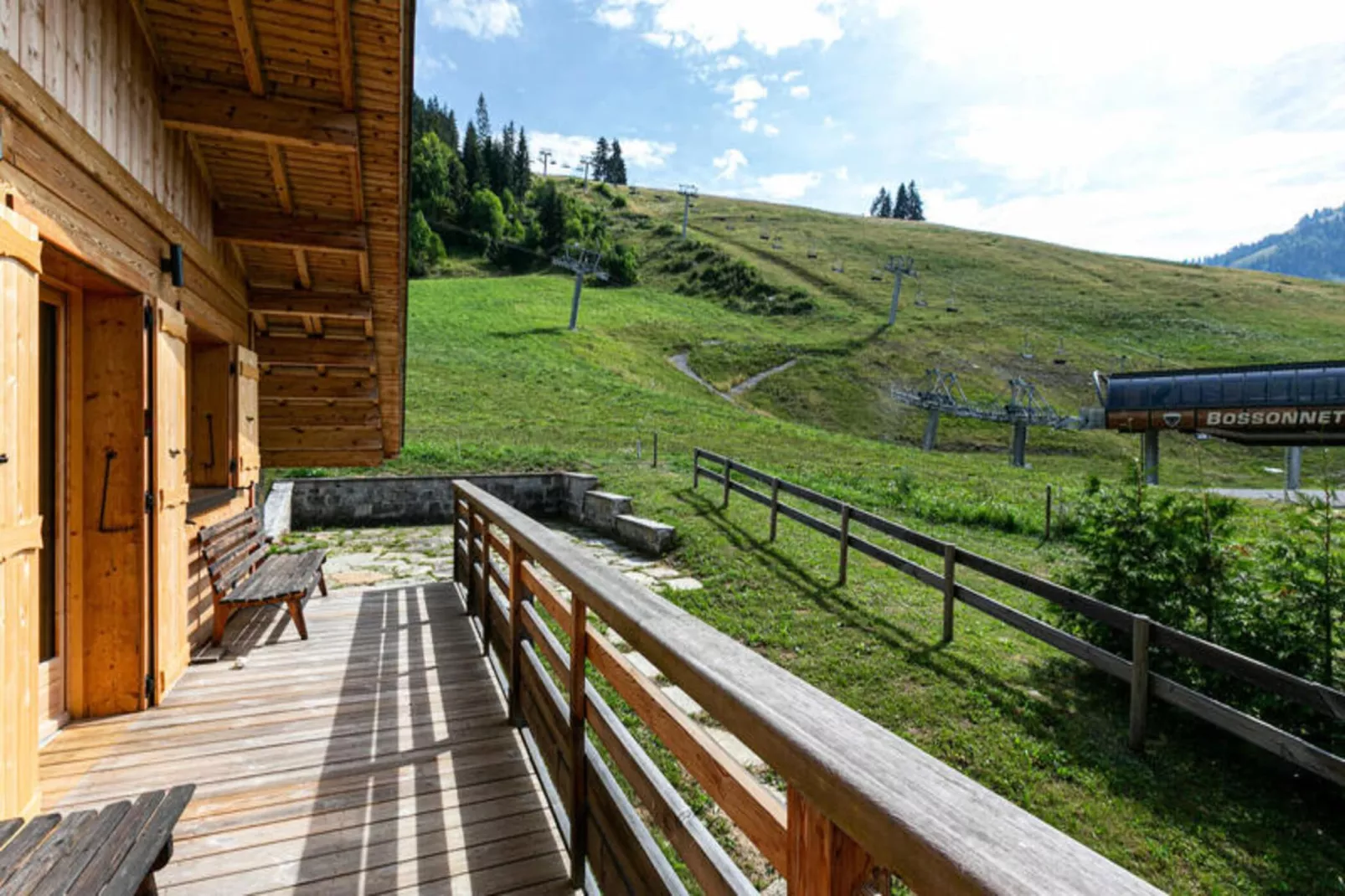 Chalet Mouflon-Terrasbalkon