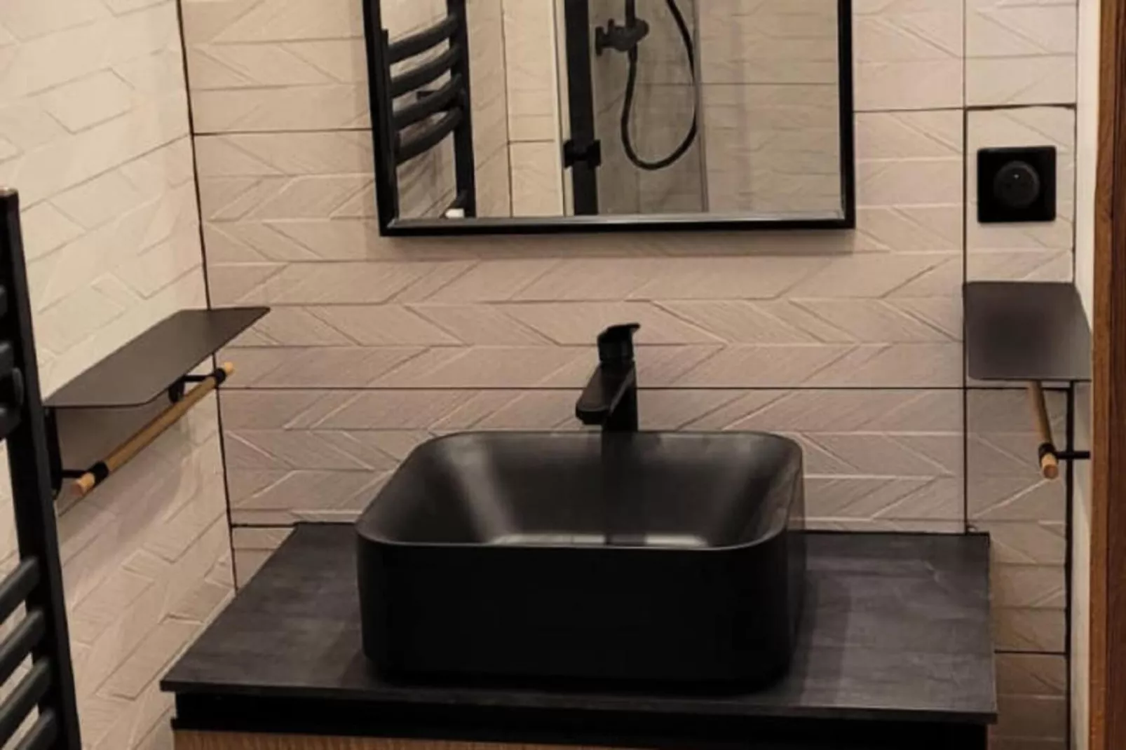 Appartements à La Clusaz-Badkamer