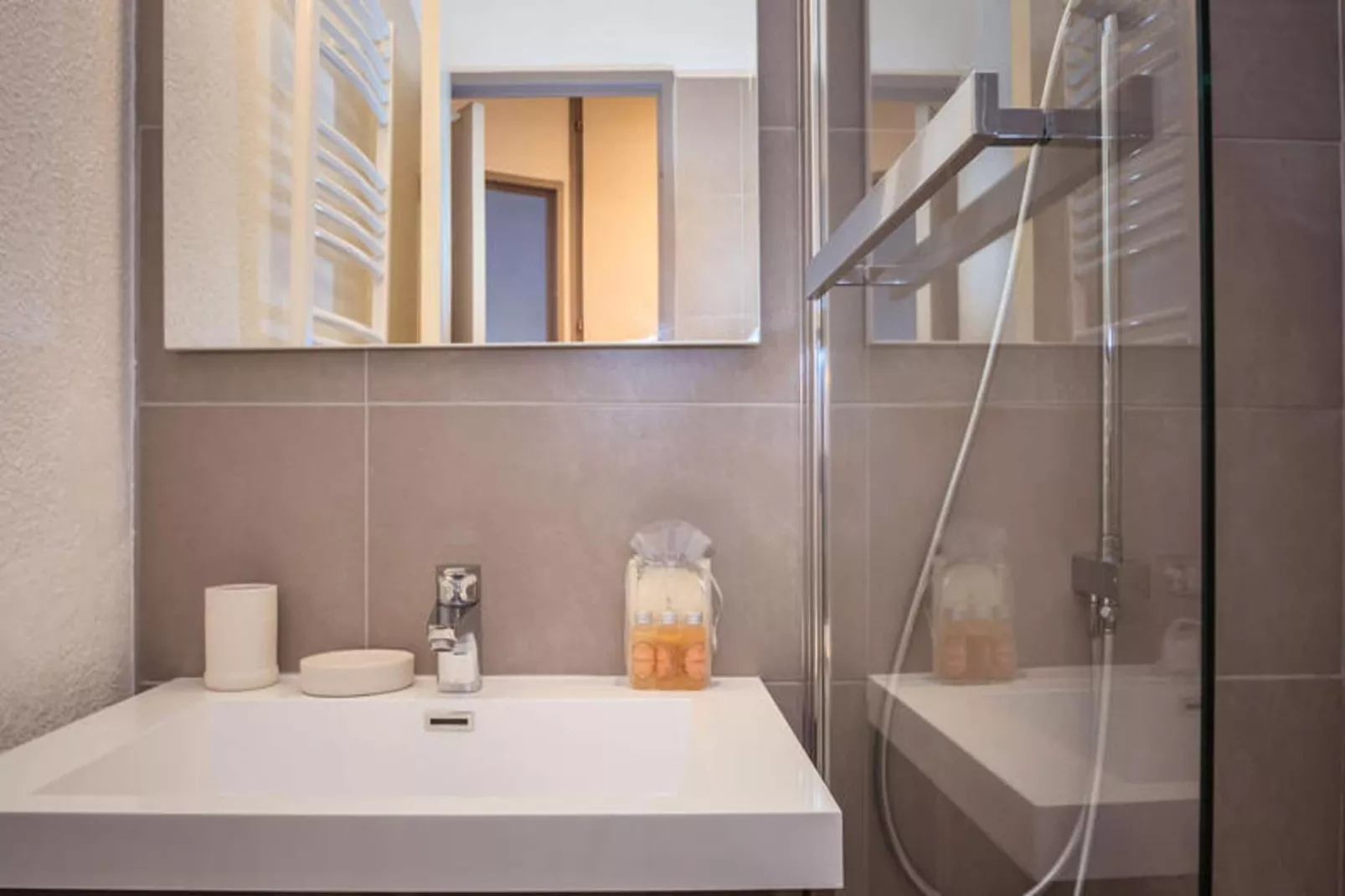 Résidence Chamois Blanc-Badkamer