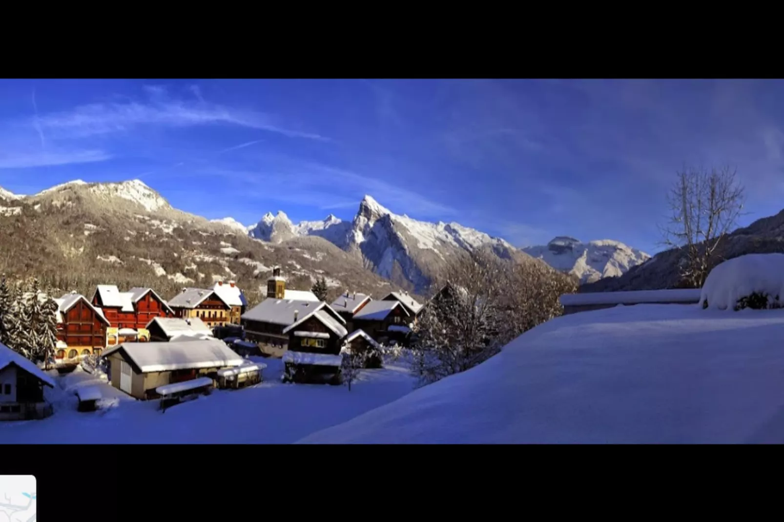 Chalet Alpagiste-Gebied winter 5km