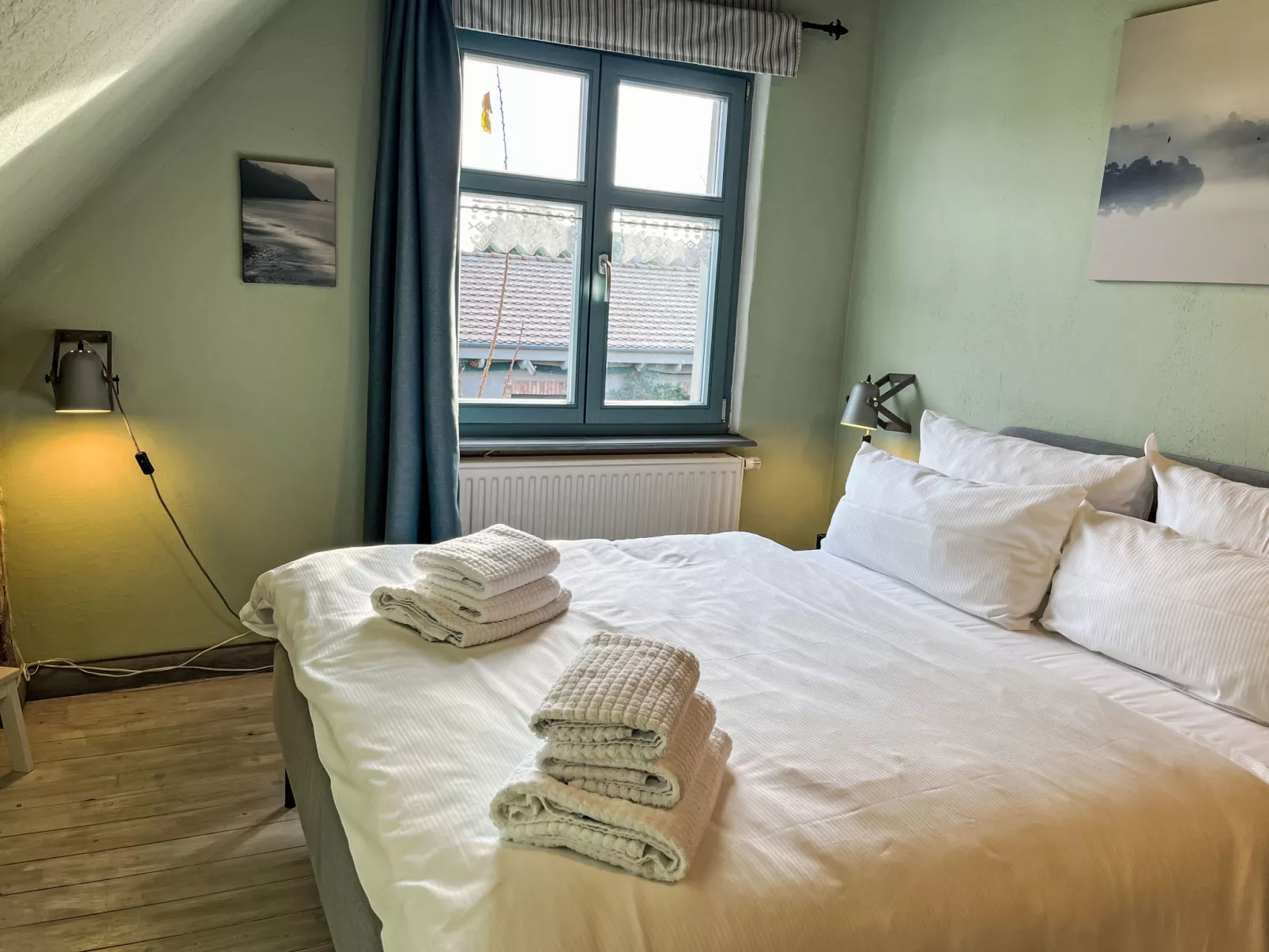 Reetgedecktes Ferienhaus Seelchen-Binnen