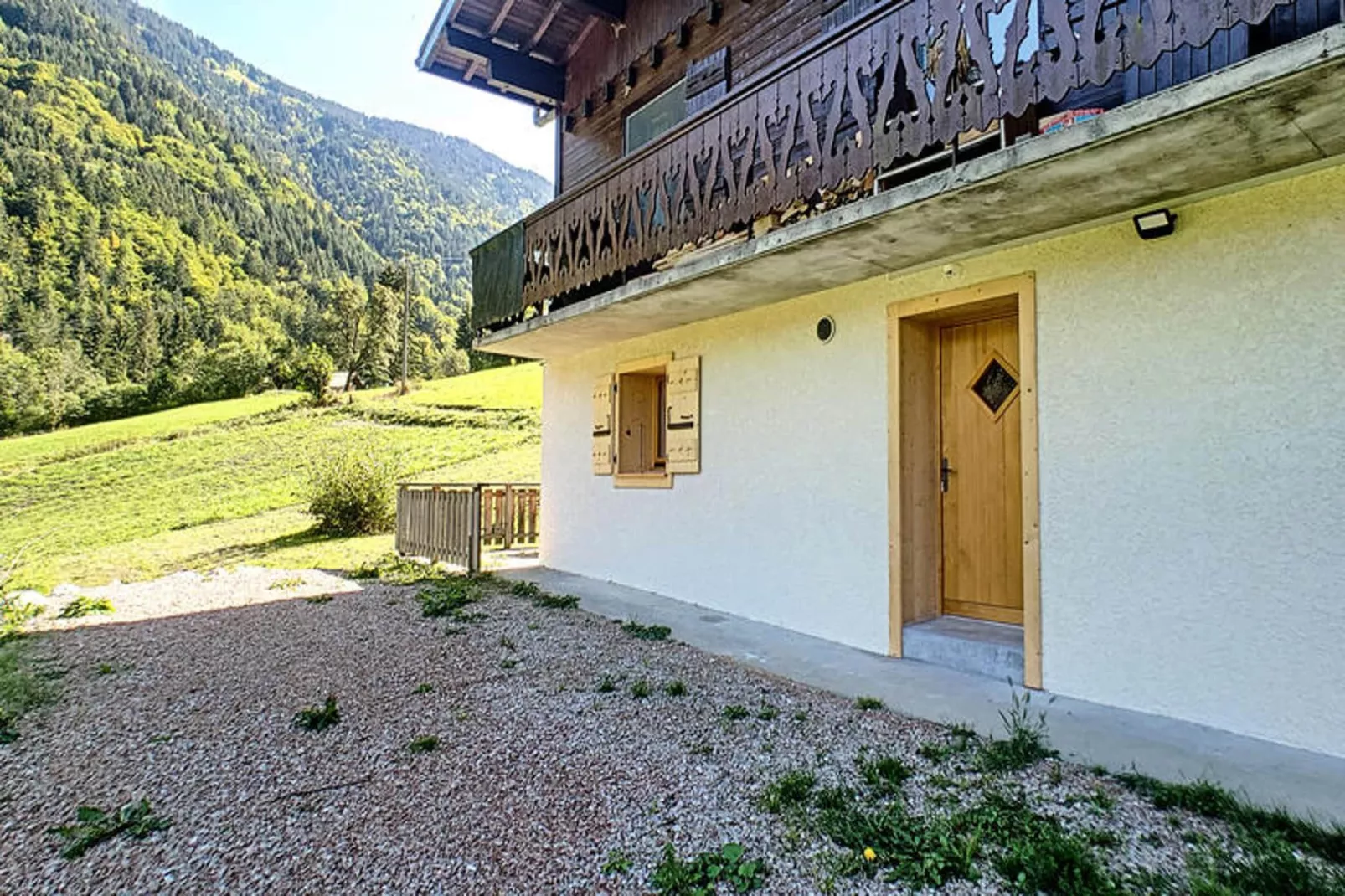 Appartements à Saint Jean d'Aulps-Buitenkant zomer